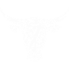 Stierkopf Silhouette Design