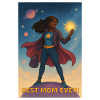 Best Mom Ever Superhero Poster