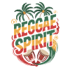 Reggae Spirit Tropical Palm Djembe Drums
