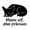Sleeping Dog with Less Vivid Text
