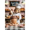 Humanoid Squirrel Chef with Chocolate Cake