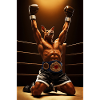 Champion Kangaroo Humanoid Boxer