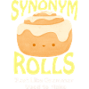 Cute Cinnamon Roll with Synonym Theme