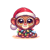 Fées de Noël Tarsier