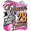28th Birthday Queen Women