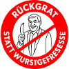 Rückgrat statt Wurstgefresse! Comic-WUNSCHFARBEN 