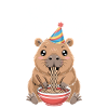 Capybara Ramen Capy Birthday Cappy Birthday