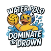 Lustiges Wasserballspiel: Dominieren oder Ertrinken
