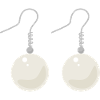 Elegante Perlenohrringe