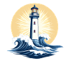 Lighthouse at sunrise
