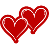 Hearts In Love Symbol