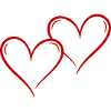 Hearts Love Symbol