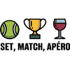 Set, Match, Tennis Humor Aperitif