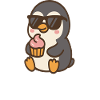 Fight school stress penguin design