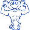 Caterpillar Bodybuilder Musculation Strong Fitness Gym