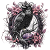 Halloween Mystical Raven Women