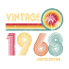 Design rétro inspiré des années 70