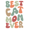Best Cat Mom Ever funny autumn