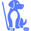 Dackel Beagle Eishockey Herrchen Frauchen 