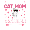 Katzenmama und Oma Spruch Design