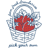 Strawberry Basket with Personalised Message