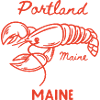 Maine Lobster Line Art Illustration