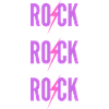 ROCK Trois Logos Violet