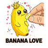 Banana Love Kawaii Manga Banana Crown