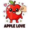Apple Love Kawaii Kawaii Manga Apple