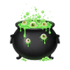 Potion oculaire verte