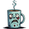 Zombie-Kaffeetasse