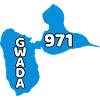 Map of Guadeloupe 971