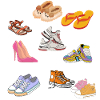 Cute Pastel Slipper and Sneaker Collection