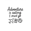 Adventure Calling Travel Quote Design