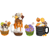 🎃 Sweet Halloween Temptation – Cupcakes & Drinks