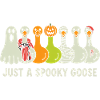 Just A Spooky Goose Halloween Vibes