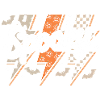 Spooky Retro Lightning Halloween