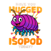Humorous insect with saying