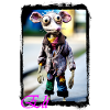 Creative Steampunk Animal Character Doll Punk