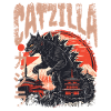 Japanese Kaiju Cat