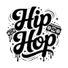Hip Hop - Cool Music Logo