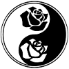 Fleur yin yang