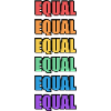 Rainbow Equal 