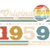 66th birthday Original September 1959
