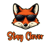 Stay Clever – Cooler Fuchs mit Sonnenbrille
