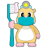 Hamster Dentist Toothbrush