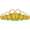 Beer Party Beer Glass Toast