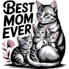 Cat Family Love