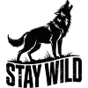 Stay Wild Wolf