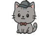 Casquette chat au design mignon